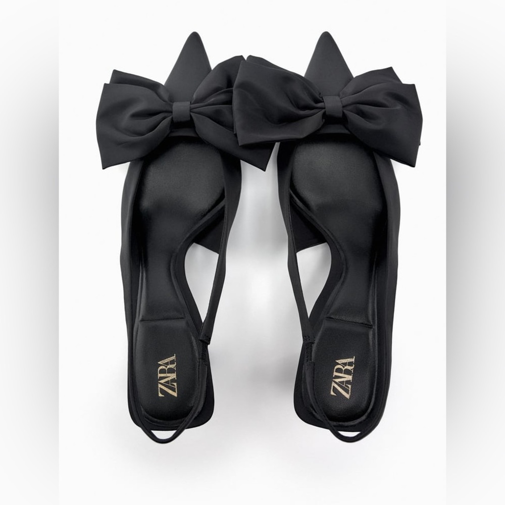 NWT zara kitten heels